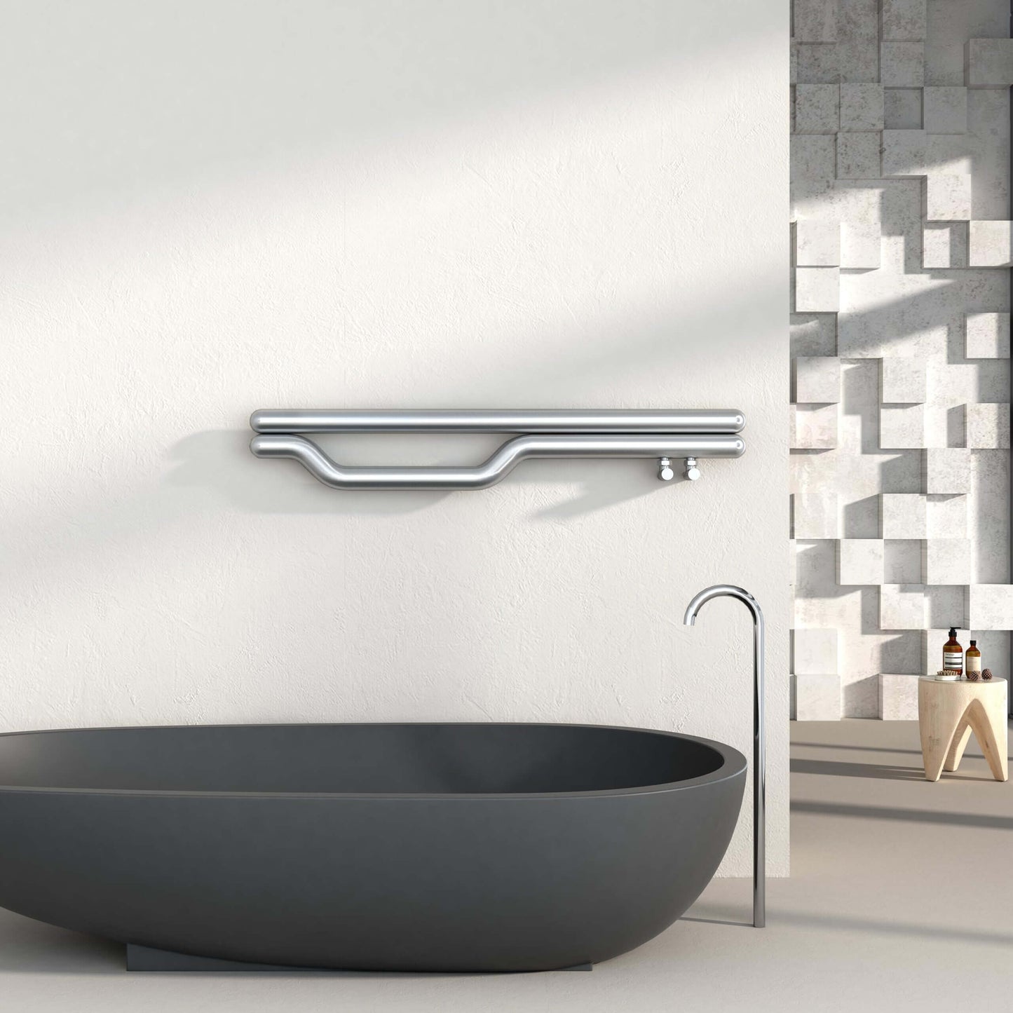 Carisa Redox Paslanmaz Çelik Havlupan Modern Tasarım Ayna Polisaj