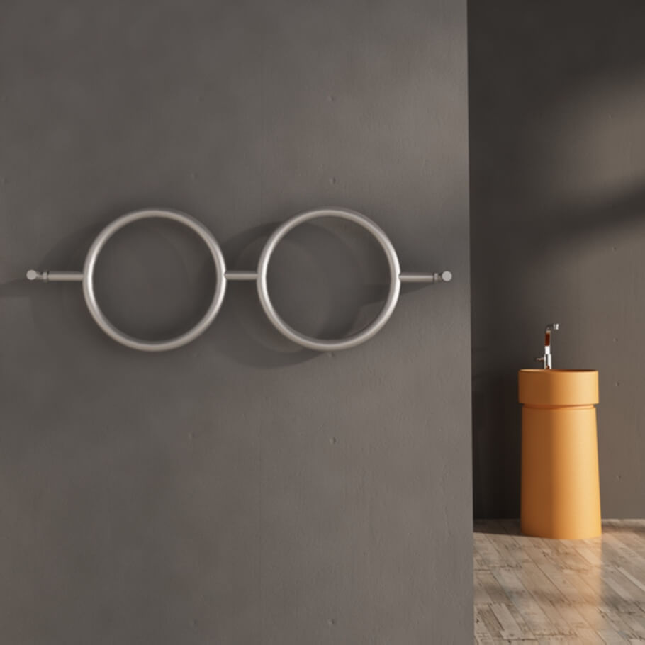 Carisa Roni Paslanmaz Çelik Havlupan Modern Tasarım Satine