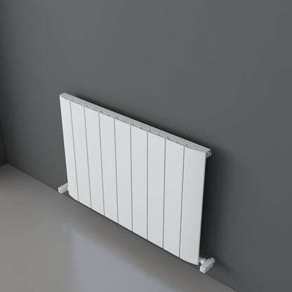 Carisa Slim Yatay Alüminyum Radyatör Modern Tasarım Beyaz