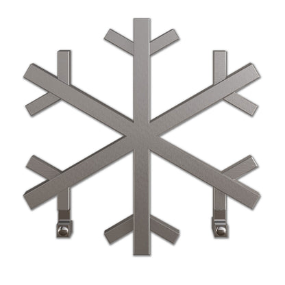 Carisa Snowflake Paslanmaz Çelik Havlupan Modern Tasarım Satine