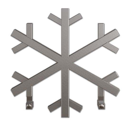 Carisa Snowflake Paslanmaz Çelik Havlupan Modern Tasarım Satine