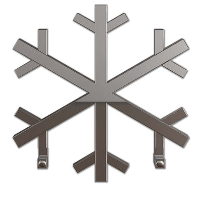 Carisa Snowflake Paslanmaz Çelik Havlupan Modern Tasarım Ayna Polisaj