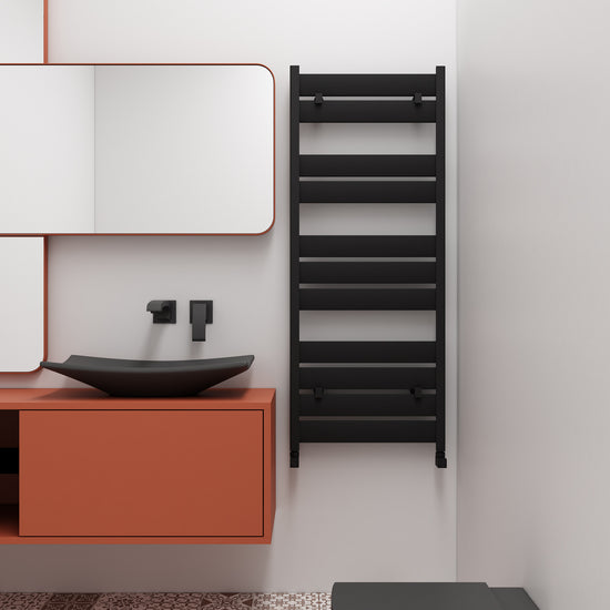 Carisa Soho Alüminyum Havlupan Siyah Standart Bağlantı