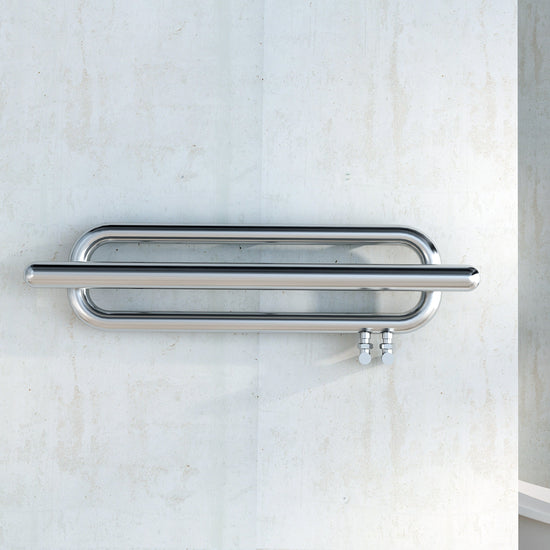 Carisa Swing Paslanmaz Çelik Havlupan Modern Tasarım Ayna Polisaj