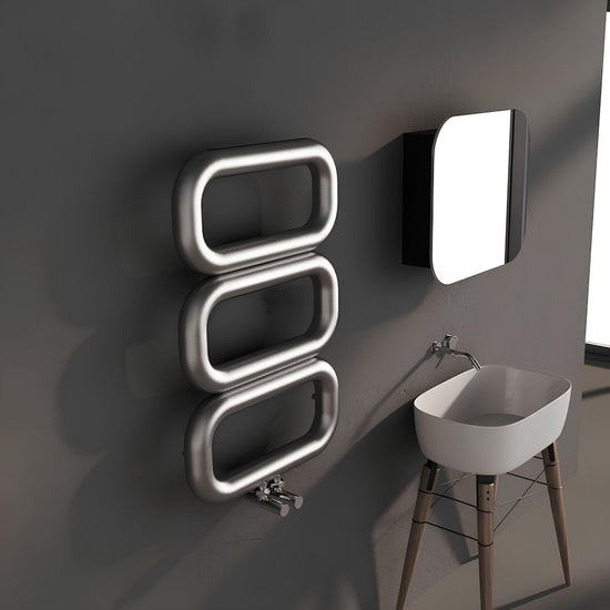 Carisa Talent Paslanmaz Çelik Havlupan Modern Tasarım Satine