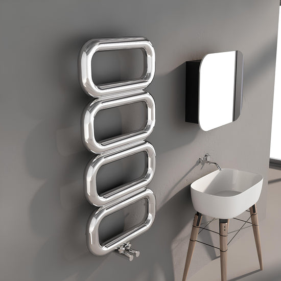 Carisa Talent Paslanmaz Çelik Havlupan Modern Tasarım Ayna Polisaj