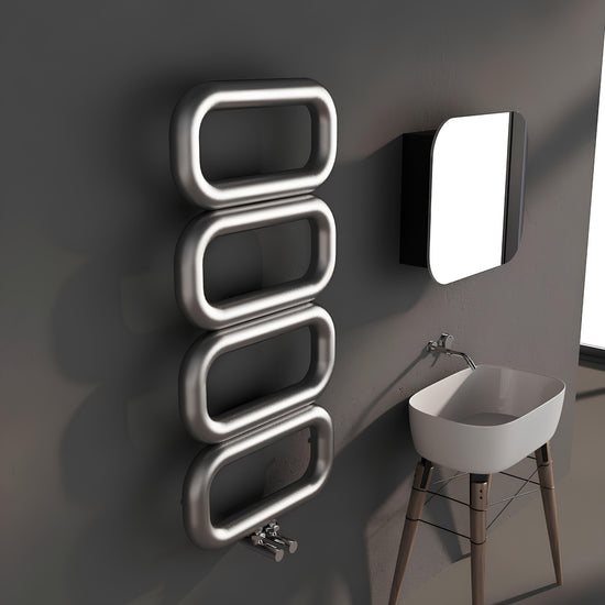 Carisa Talent Paslanmaz Çelik Havlupan Modern Tasarım Satine