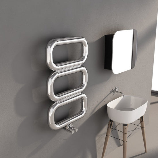 Carisa Talent Paslanmaz Çelik Havlupan Modern Tasarım Ayna Polisaj