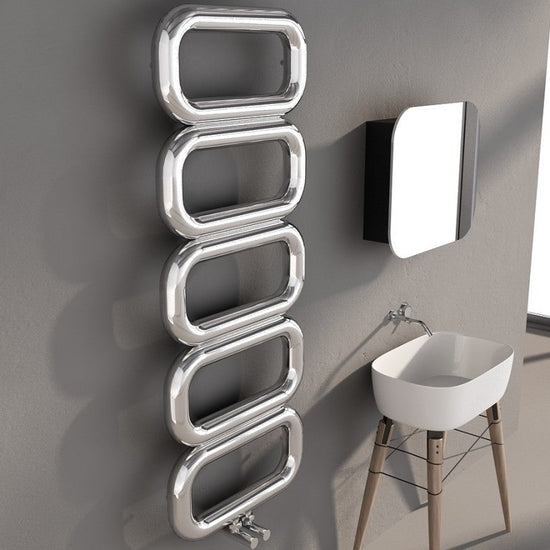 Carisa Talent Paslanmaz Çelik Havlupan Modern Tasarım Ayna Polisaj