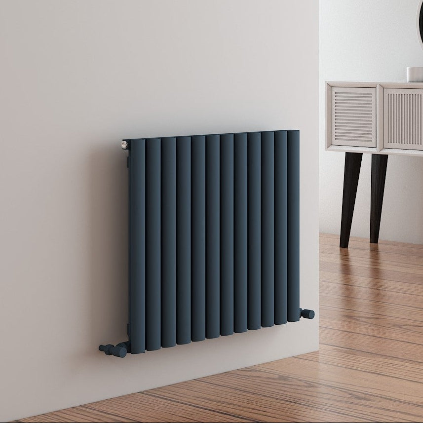 Carisa Tallis Yatay Alüminyum Radyatör Modern Tasarım Antrasit