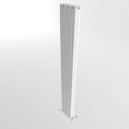 Carisa Tallis Double Alüminyum Radyatör 1800 x 0230 mm 4 Dilim Beyaz Standart Bağlantı