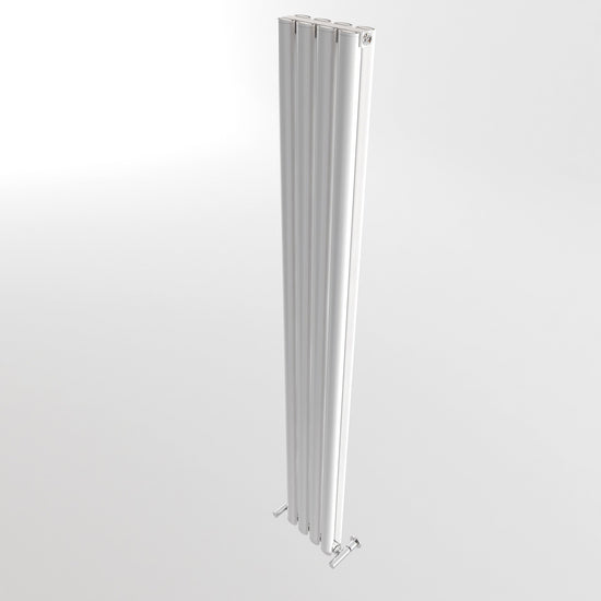 Carisa Tallis Double Alüminyum Radyatör 1800 x 0230 mm 4 Dilim Beyaz Standart Bağlantı