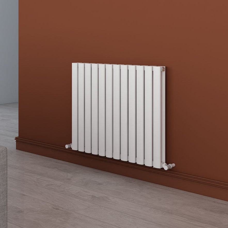 Carisa Tallis Double Alüminyum Radyatör Beyaz Standart Bağlantı.