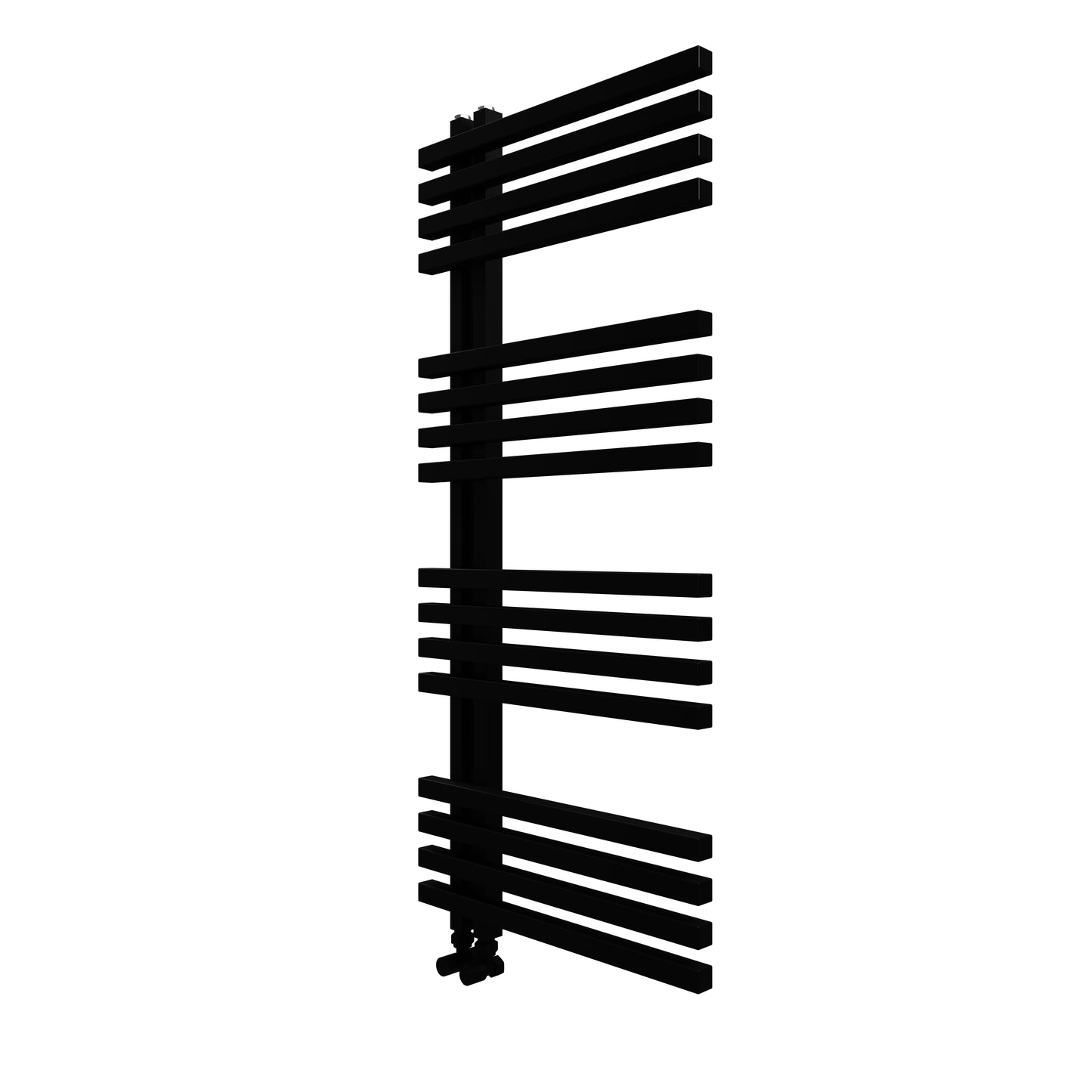 Carisa Terra Alüminyum Havlupan Modern Tasarım Siyah