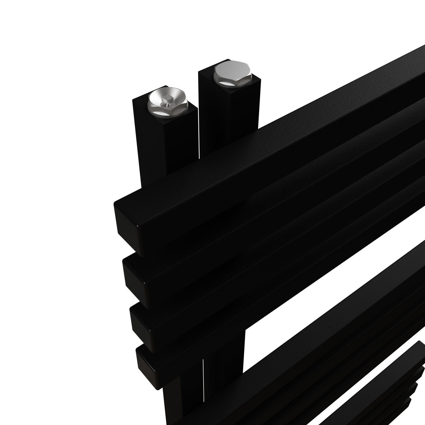 Carisa Terra Alüminyum Havlupan Modern Tasarım Siyah