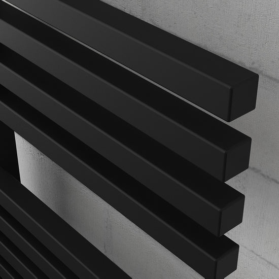 Carisa Terra Alüminyum Havlupan Modern Tasarım Siyah