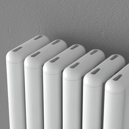 Carisa Tubo Alüminyum Radyatör 0640 x 0590 mm 12 Dilim Kırık Beyaz Standart Bağlantı