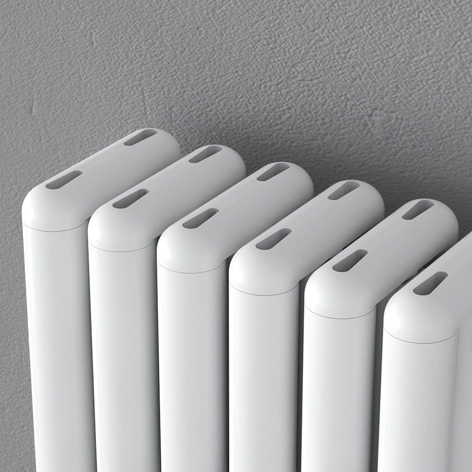 Carisa Tubo Alüminyum Radyatör Beyaz Standart Bağlantı