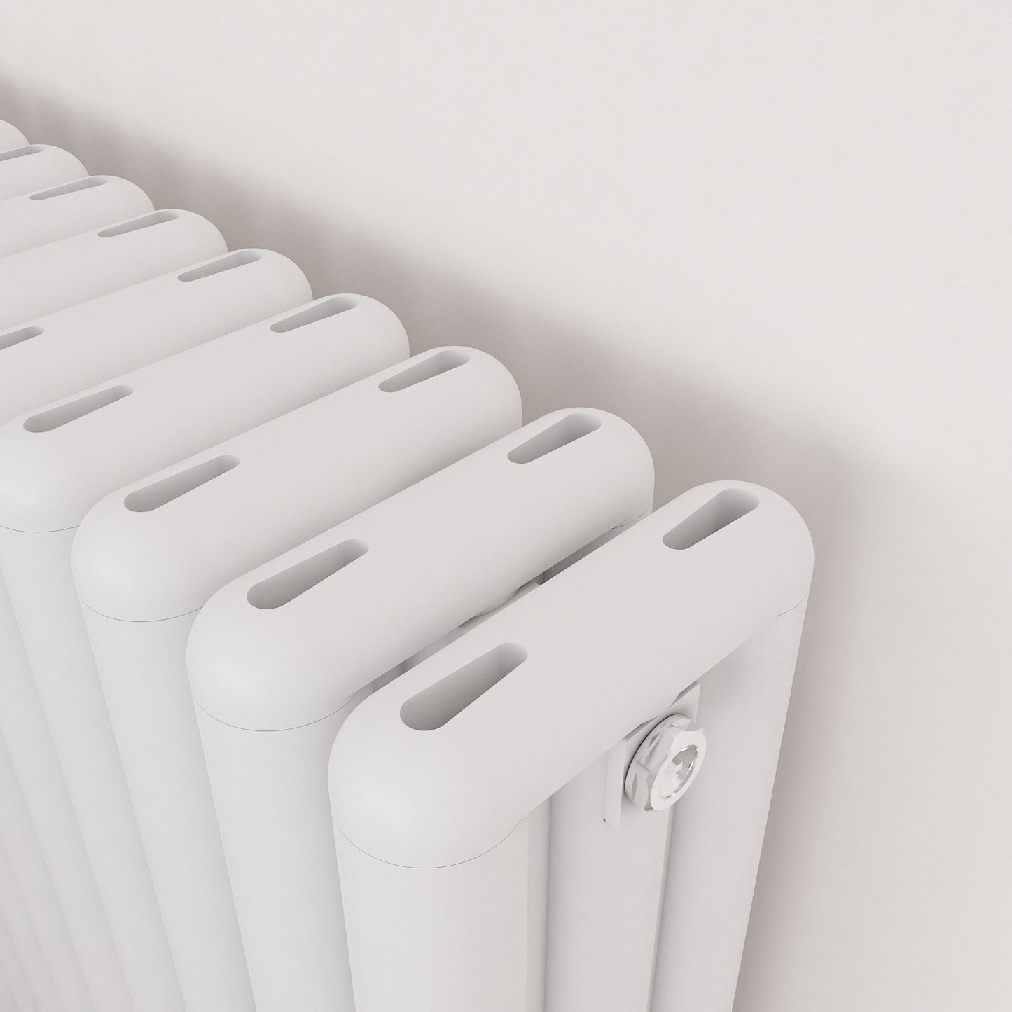 Carisa Tubo Alüminyum Radyatör Beyaz Standart Bağlantı