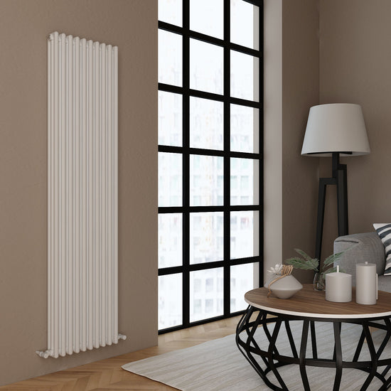 Carisa Tubulous Alüminyum Radyatör Beyaz Standart Bağlantı