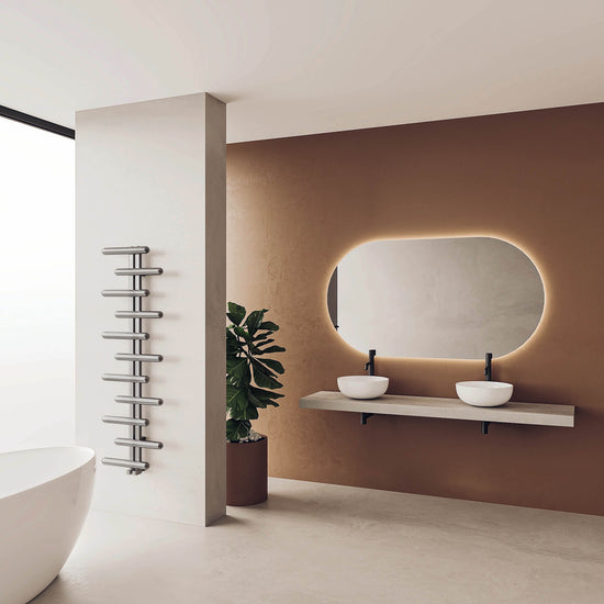 Carisa Vivi Paslanmaz Çelik Havlupan Modern Tasarım Ayna Polisaj