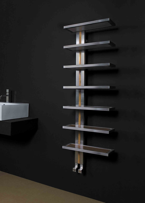 Carisa Woodstock Paslanmaz Çelik Havlupan Modern Tasarım Satine