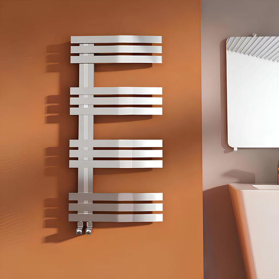 Carisa Adore Paslanmaz Çelik Havlupan Modern Tasarım Ayna Polisaj