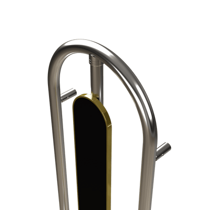 Carisa Aiden Paslanmaz Çelik Havlupan Modern Tasarım Ayna Polisaj - carisa