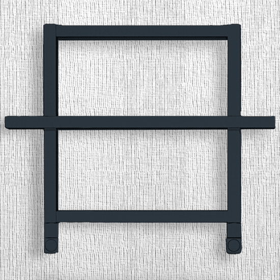 Carisa Ajax Alüminyum Havlupan Modern Tasarım Antrasit - carisa