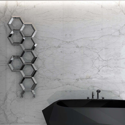 Carisa Alveole Paslanmaz Çelik Havlupan Modern Tasarım Ayna Polisaj - carisa