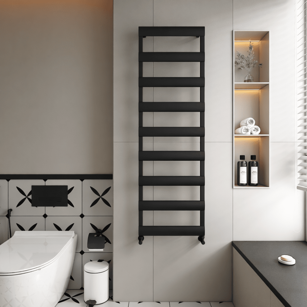 Carisa Alya Bath Alüminyum Havlupan Siyah Standart Bağlantı - carisa