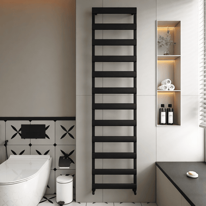 Carisa Alya Bath Alüminyum Havlupan Siyah Standart Bağlantı - carisa