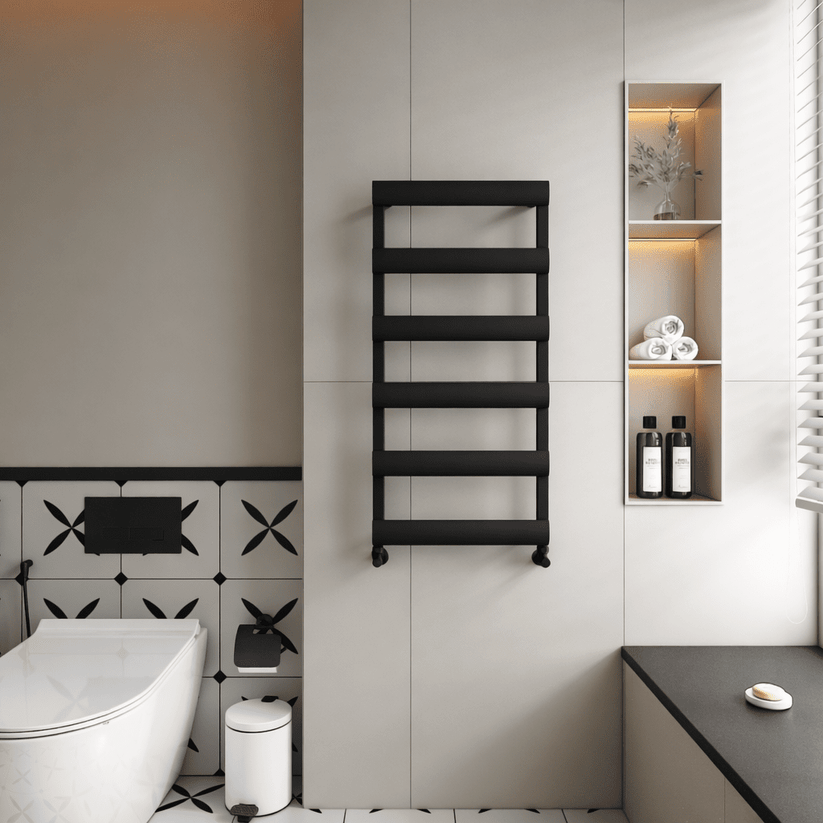 Carisa Alya Bath Alüminyum Havlupan Siyah Standart Bağlantı - carisa