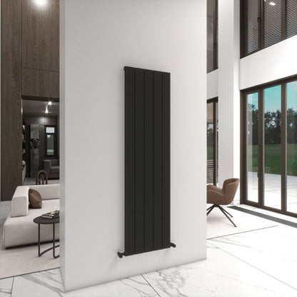 Carisa Angers Dikey Alüminyum Radyatör Modern Tasarım Siyah - carisa