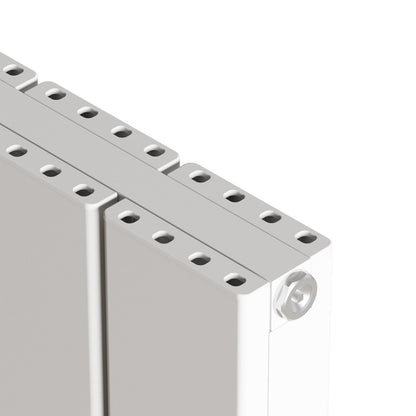 Carisa Angers Double Alüminyum Radyatör Beyaz Standart Bağlantı - carisa