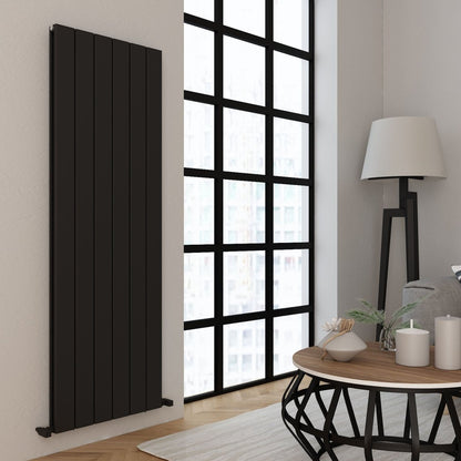 Carisa Angers Double Dikey Alüminyum Radyatör Modern Tasarım Siyah - carisa