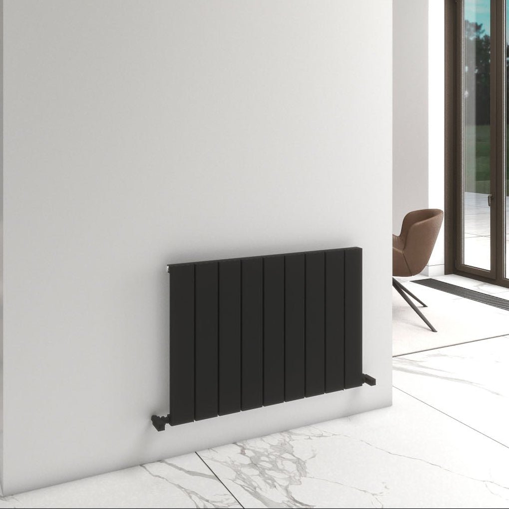 Carisa Angers Yatay Alüminyum Radyatör Modern Tasarım Siyah - carisa