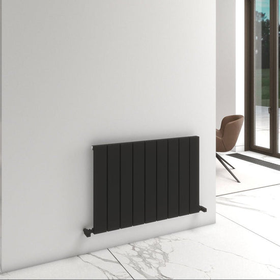 Carisa Angers Yatay Alüminyum Radyatör Modern Tasarım Siyah - carisa