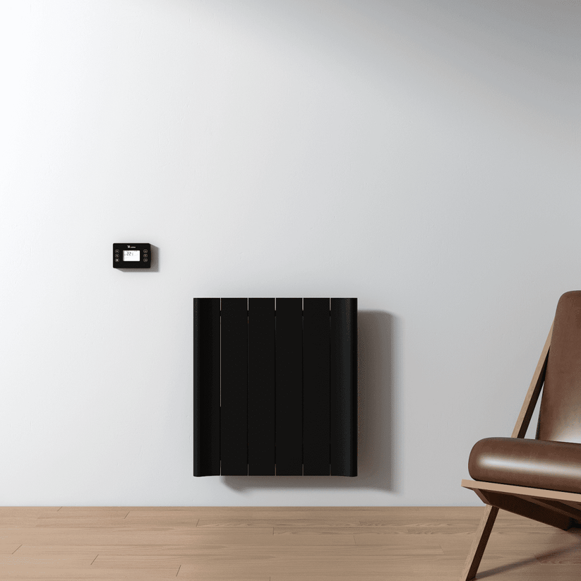 Carisa Boreas B Yatay Elektrikli Radyatör Modern Tasarım Siyah - carisa