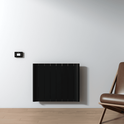 Carisa Boreas B Yatay Elektrikli Radyatör Modern Tasarım Siyah - carisa