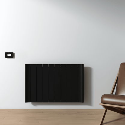 Carisa Boreas B Yatay Elektrikli Radyatör Modern Tasarım Siyah - carisa