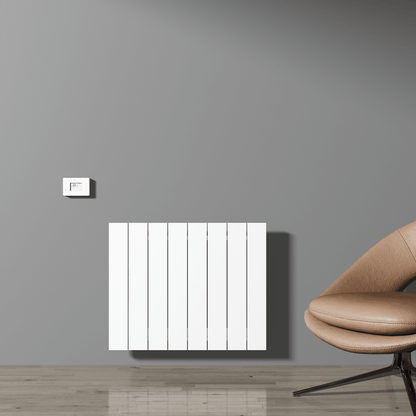 Carisa Boreas N Yatay Elektrikli Radyatör Modern Tasarım Beyaz - carisa