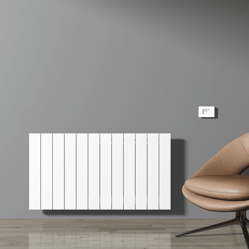 Carisa Boreas N Yatay Elektrikli Radyatör Modern Tasarım Beyaz - carisa
