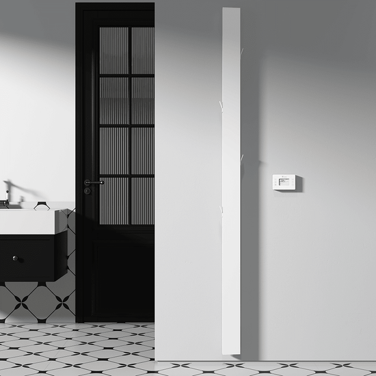 Carisa Boreas Notus S Dikey Elektrikli Radyatör Modern Tasarım Beyaz - carisa