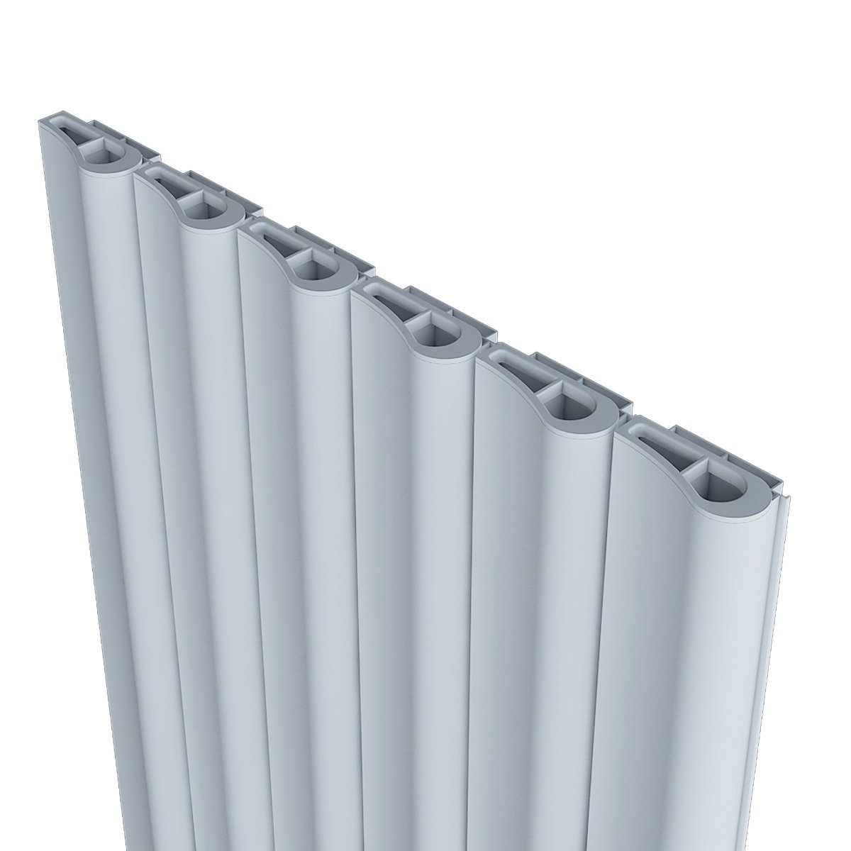 Carisa Boreas S Dikey Elektrikli Radyatör Modern Tasarım Beyaz - carisa