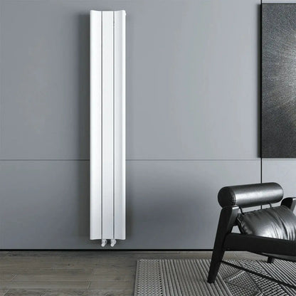 Carisa Burano Dikey Alüminyum Radyatör Modern Tasarım Beyaz - carisa