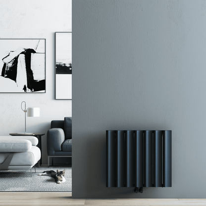 Carisa Burano S Yatay Alüminyum Radyatör Modern Tasarım Antrasit - carisa