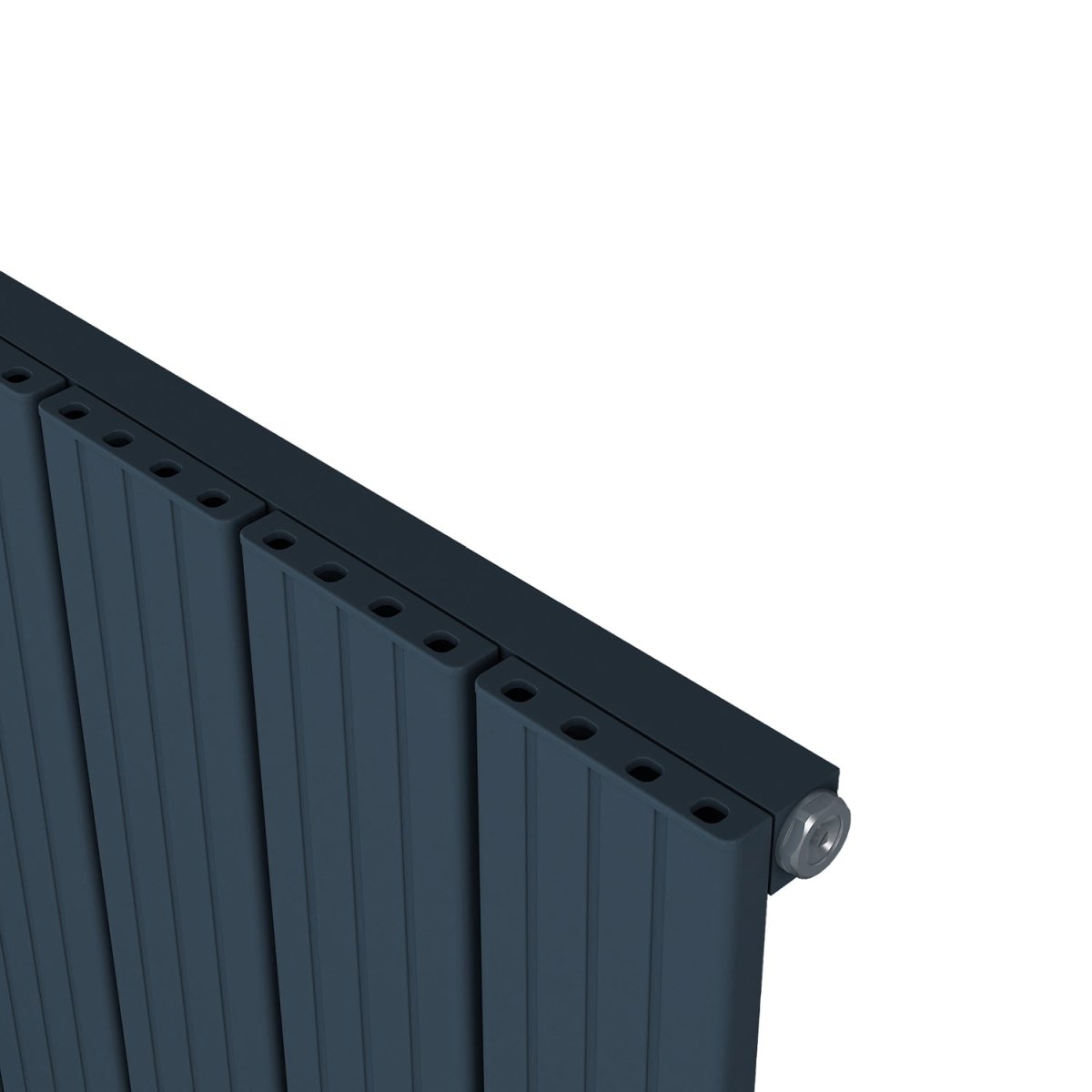 Carisa Chambord Dikey Alüminyum Radyatör Modern Tasarım Antrasit - carisa