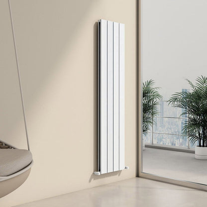 Carisa Chambord Dikey Alüminyum Radyatör Modern Tasarım Beyaz - carisa