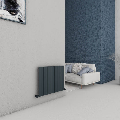 Carisa Chambord Yatay Alüminyum Radyatör Modern Tasarım Antrasit - carisa